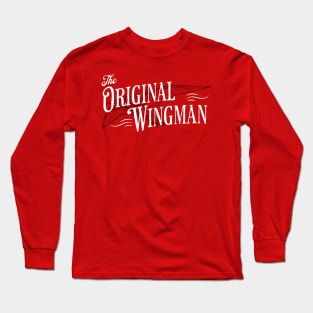 Funny Dinosaur - The Original Wingman - Pterodactyl Long Sleeve T-Shirt